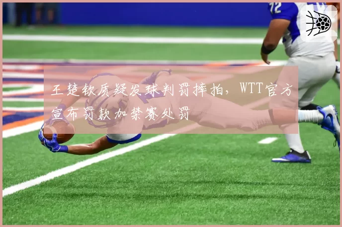 王楚钦质疑发球判罚摔拍，WTT官方宣布罚款加禁赛处罚
